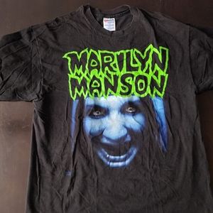 Vintage Marilyn Manson This is The World Tee XL